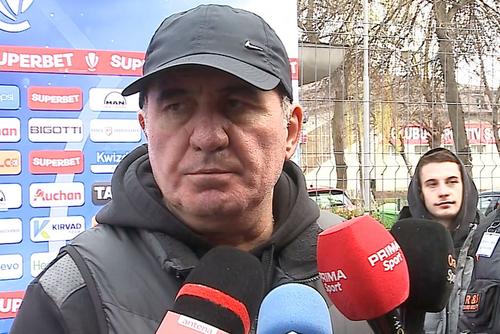Gică Hagi, la Călărași, după 3-4 cu Dunărea
