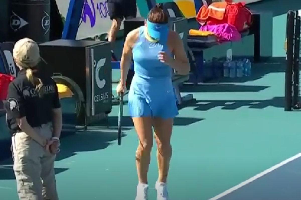 Cum a apărut Simona Halep la revenirea pe teren » Ținută spectaculoasă la Miami