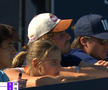 Stefanos Tsitsipas (25 de ani, locul 7 ATP) s-a deplasat la Miami pentru a o susține pe Paula Badosa (26 de ani, 73 WTA), în meciul cu Simona Halep (32 de ani).