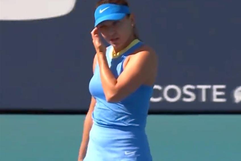Simona Halep, la meciul revenirii pe teren, cu Paula Badosa