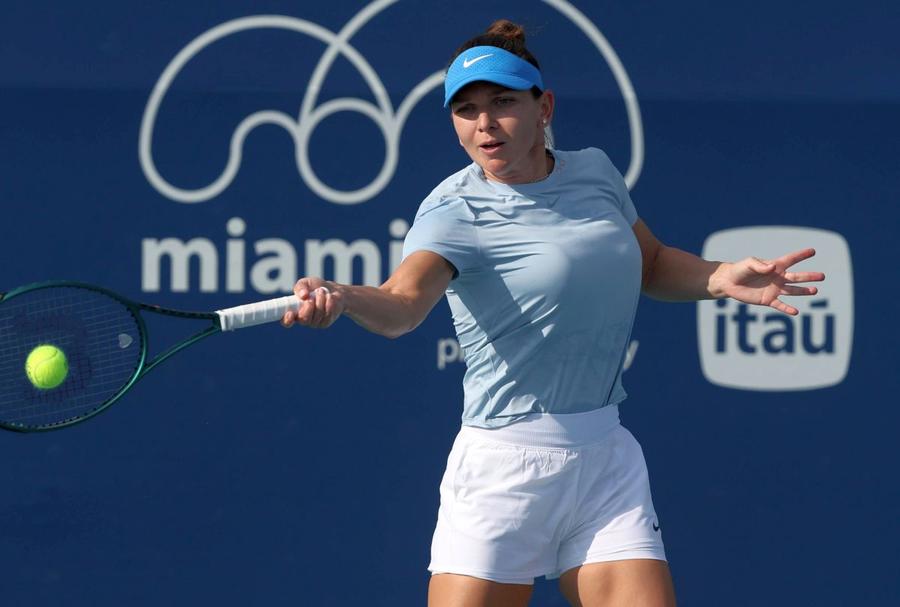 Simona Halep va debuta în noul sezon la WTA Miami // foto: Imago CTP, contrariat de scenariul care ar ajuta-o pe Simona Halep: „E greu să argumentezi așa ceva”