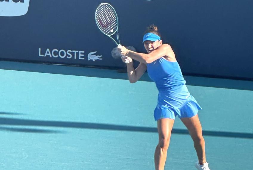 Presa internațională a reacționat după revenirea Simonei Halep pe teren, foto: Twitter