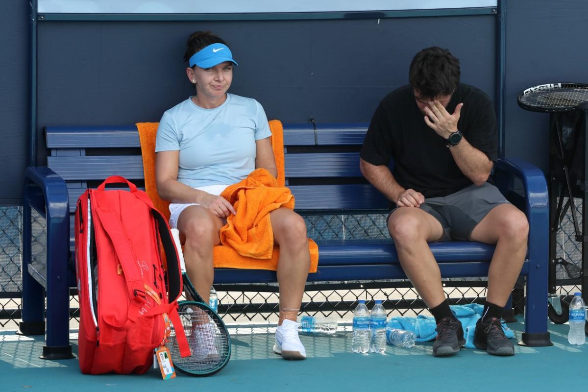 Darren Cahill a supervizat-o pe Simona Halep la Miami