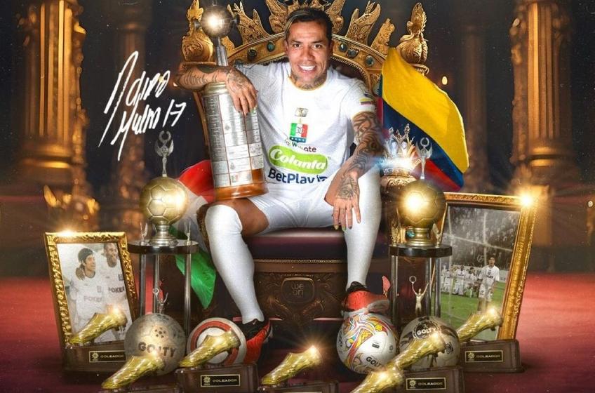 Dayro Moreno, încoronat ca un rege în Columbia / X Once Caldas