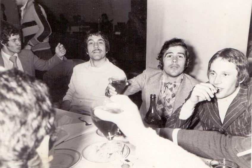 Vasile Simionaș, al doilea de la stânga la dreapta