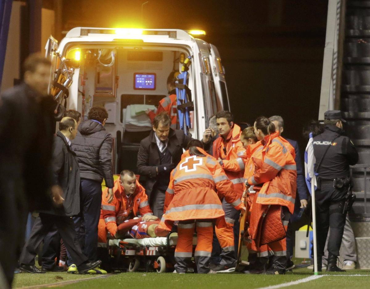 Fernando Torres, accidentare horror (Deportivo La Coruna - Atletico Madrid)