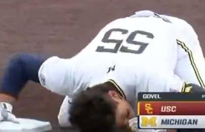 Gest pueril făcut de un jucător de baseball din Statele Unite: s-a prefăcut că prizează cocaină
