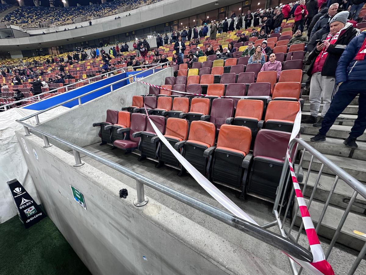 Măsuri speciale la Dinamo - Craiova! Sector „sigilat” la tribuna 0