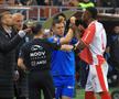 Crețu și Boateng, protagoniști în meleul din finalul primei reprize din Dinamo - Craiova