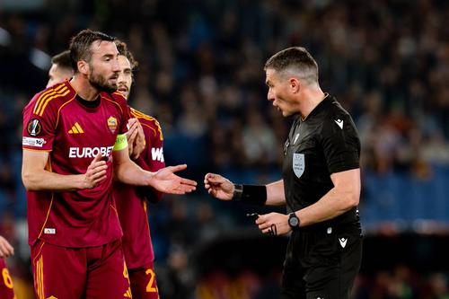 Istvan Kovacs în AS Roma - Bologna / Foto: Imago Images
