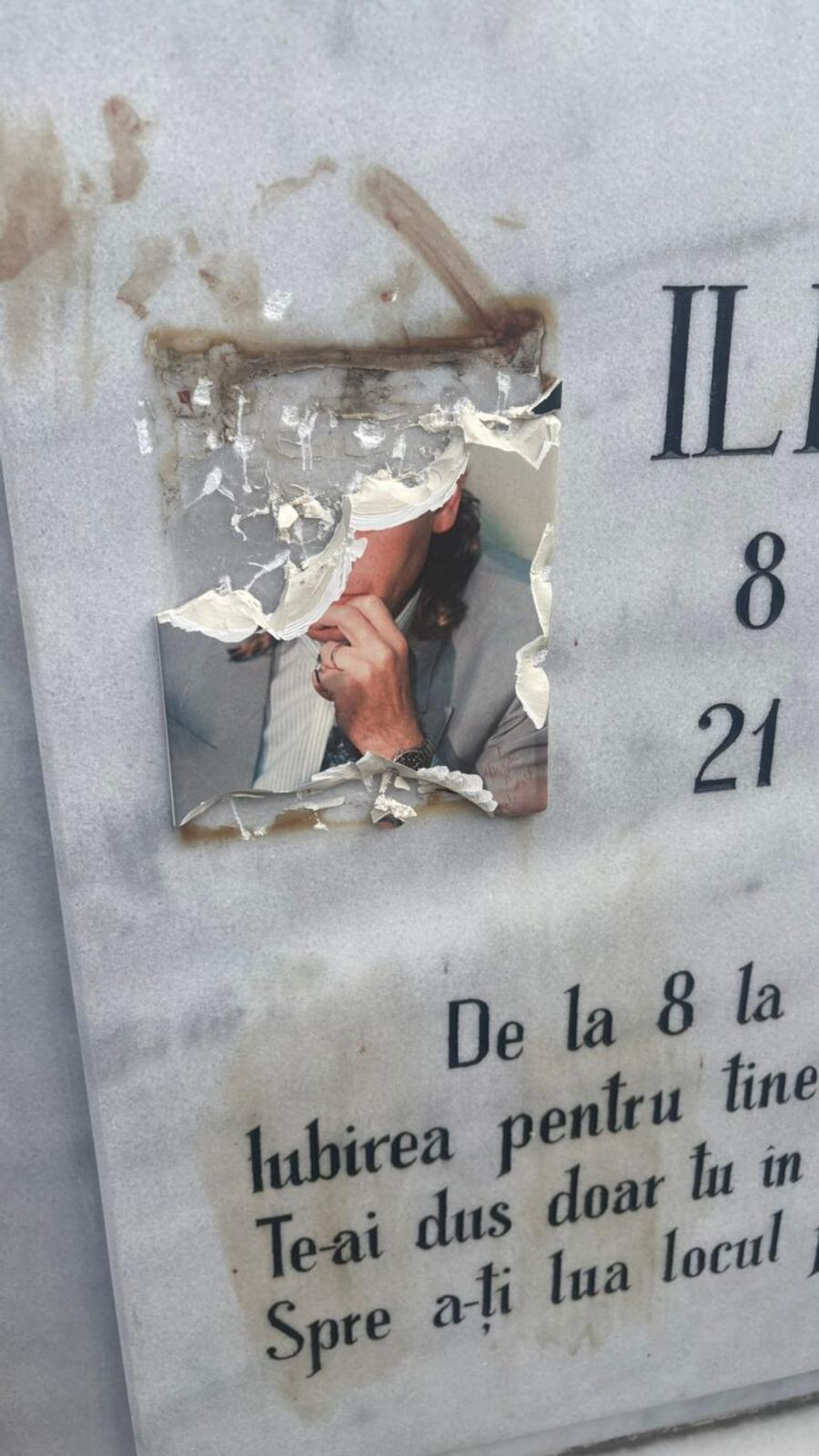 Mormântul lui Ilie Balaci a fost vandalizat // Sursă foto: Antena Sport Mormântul lui Ilie Balaci, vandalizat! „A venit poliţia criminalistică. Era sânge pe cruce”