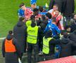 Altercație generală în Dinamo - Universitatea Craiova