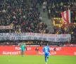 Banner Dinamo - „Partidul frf / V-a ținut în funcții fără performanță / Și continuați să conduceți un fotbal fără speranță”