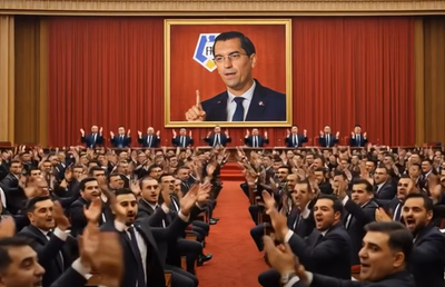 Oficialii clubului s-au folosit de AI pentru a-l parodia pe Răzvan Burleanu: comparația cu Nicolae Ceaușescu