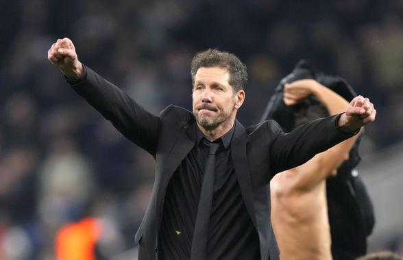 Diego Simeone a bifat meciul 1000 ca antrenor