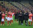 Dezamăgirea fotbaliștilor de la Dinamo după eșecul cu Craiova // Foto: Ionuț Iordache