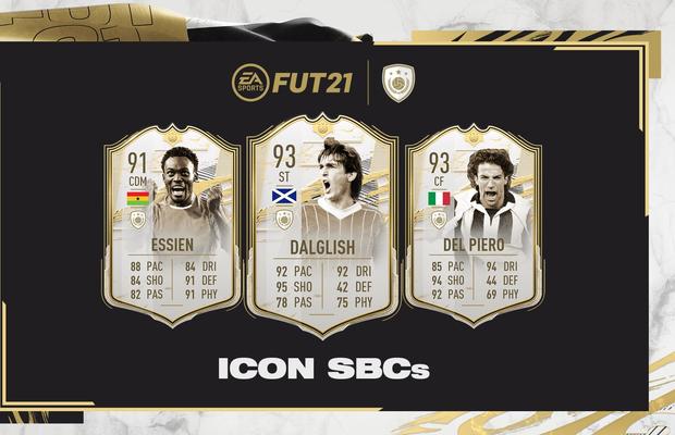 EA a adăugat încă trei carduri noi de tip ICON în SBC-urile din FIFA 21! Cu ce legende poți să-ți îmbunătățești echipa