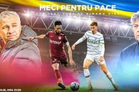 Ce post TV transmite meciul pentru pace dintre CFR Cluj și Dinamo Kiev + surprizele pregătite înaintea evenimentului