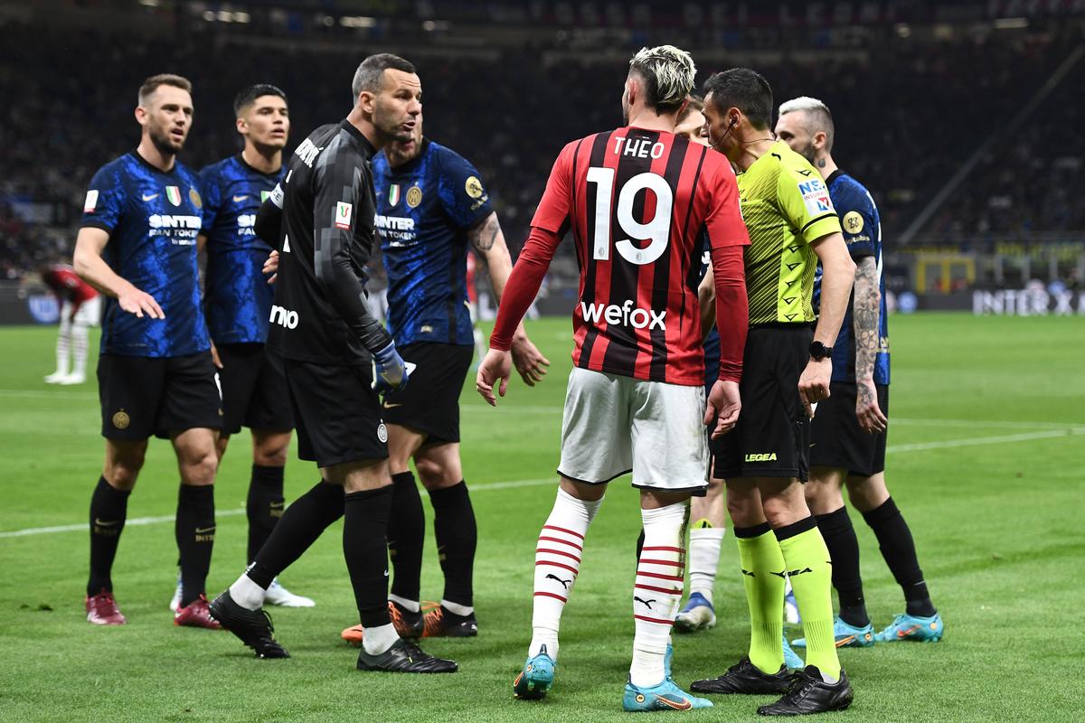 Inter - AC Milan, semifinala Cupei Italiei