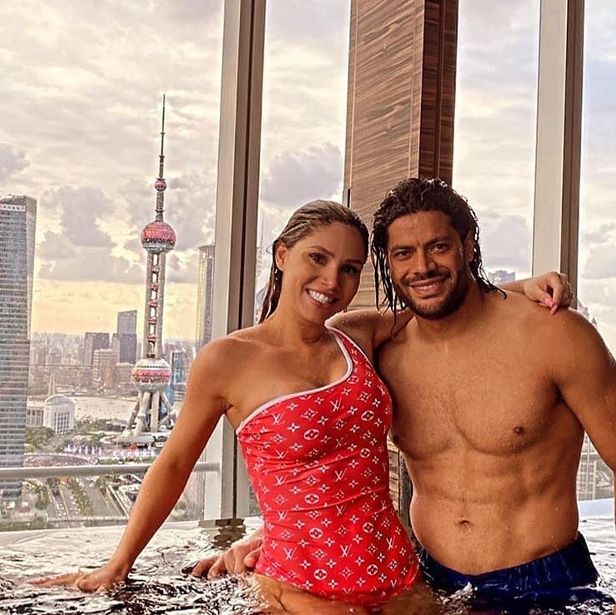 Hulk și Camila Angelo. Foto: Instagram