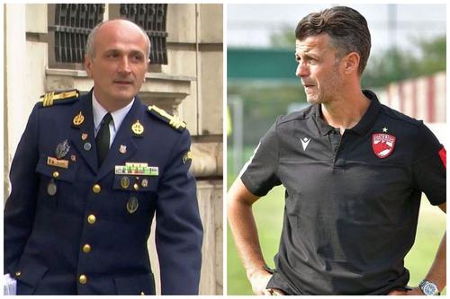 Florin Talpan (în stânga) și Ovidiu Burcă
