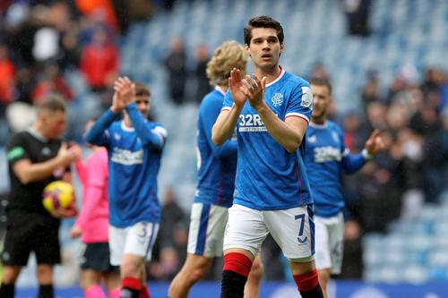 Ianis Hagi nu mai prinde primul 11 la Rangers // Foto: Imago