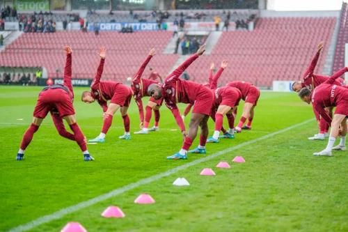 Boateng și Camora au revenit la antrenamentele „feroviarilor” / Sursă foto: Facebook@ CFR Cluj