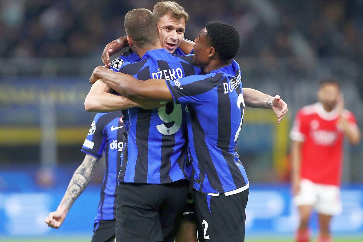 Inter revine în careul de ași al Ligii Campionilor după 13 ani! 6 goluri pe „Meazza”, la returul cu Benfica
