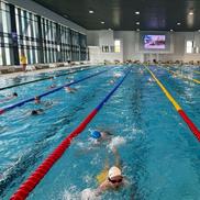 Inaugurarea bazinului olimpic din Pitești /  Sursă foto: Facebook@ Cristian Gentea