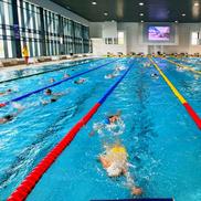 Inaugurarea bazinului olimpic din Pitești /  Sursă foto: Facebook@ Cristian Gentea