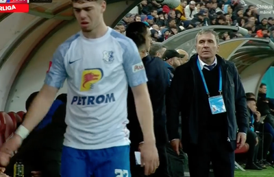 GSP a analizat imaginile! Cui i se adresează Andrei Borza cu expresia «p**a mea», după ce Gică Hagi l-a schimbat și a țipat la el?