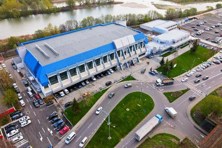 Inaugurarea bazinului olimpic din Pitești /  Sursă foto: Facebook@ Cristian Gentea