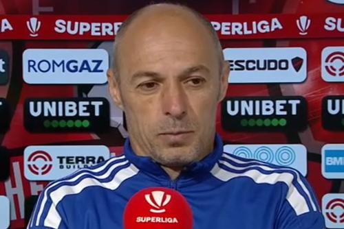 Bogdan Andone (49 de ani), antrenorul de la FC Botoșani, a fost extrem de dezamăgit la finalul remizei cu Hermannstadt, scor 1-1, din runda cu numărul #5 din play-out-ul din Superliga.