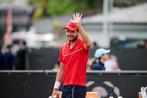 Gregoire Barrere, semifinalist la Țiriac Open Foto: Raed Krishan