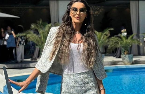 Denisa Nechifor are iubit, dar a apărut cu Adrian Cristea la premiera filmului „Nasty”: „Vă salută partenerul”