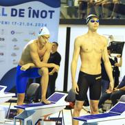 Vlad Stancu și David Popovici în proba de 400 metri liberFOTO Roxana Fleșeru