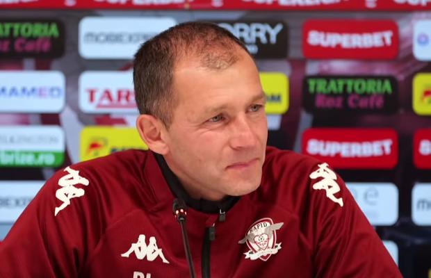 Doi rapidiști, OUT pentru derby-ul cu FCSB » Bogdan Lobonț: „Decizia a fost luată înainte să fiu instalat”