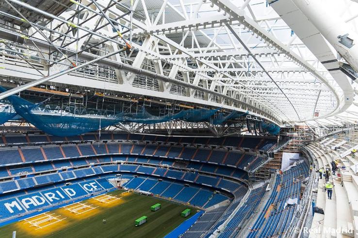 Santiago Bernabeu, schimbat total după ultimele renovări / Foto: Real Madrid