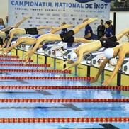 Startul în proba de 400 m liber FOTO Roxana Fleșeru