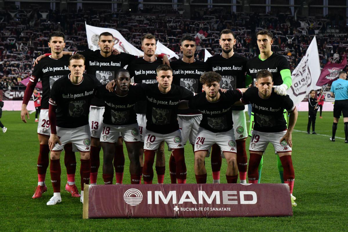 Marcatorul din Rapid - U Cluj a avut de transmis un mesaj: „Am văzut că lumea a început să vorbească”