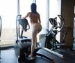 Poliana Matei, în sala de fitness