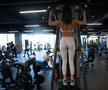 Poliana Matei, în sala de fitness
