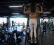 Poliana Matei, în sala de fitness