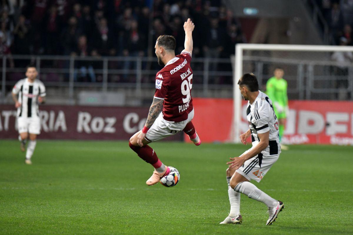 Marcatorul din Rapid - U Cluj a avut de transmis un mesaj: „Am văzut că lumea a început să vorbească”