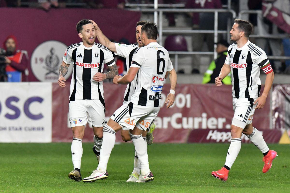 Rapid - U Cluj, cele mai tari imagini ale partidei » Play-off Superliga României, 19 aprilie 2025, Giulești