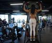 Poliana Matei, în sala de fitness