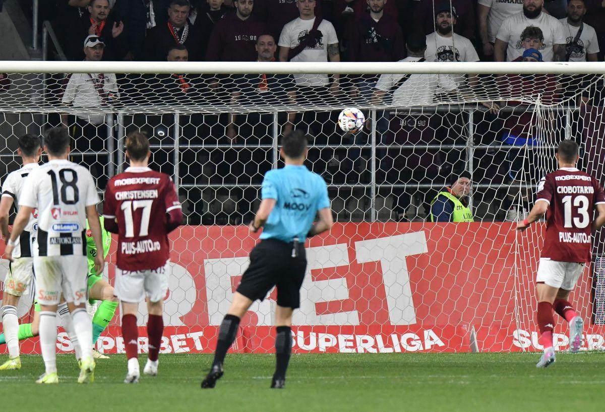 Marcatorul din Rapid - U Cluj a avut de transmis un mesaj: „Am văzut că lumea a început să vorbească”