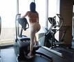 Poliana Matei, în sala de fitness