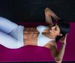 Poliana Matei, în sala de fitness