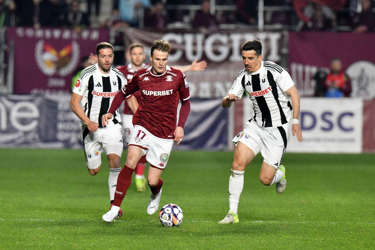 Alex Dobre știe de ce a pierdut Rapid cu U Cluj: „Acolo ne-au dominat”